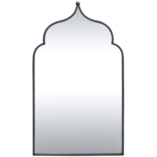 LVD Iron/MDF Moroc Dimple Mirror Home Decor 49x83.5cm