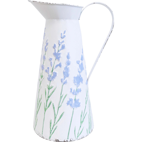 LVD Water/Juice Jug Pitcher Large - Lavender White