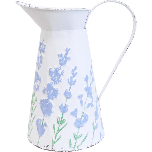 LVD Water/Juice Jug Pitcher Small - Lavender White