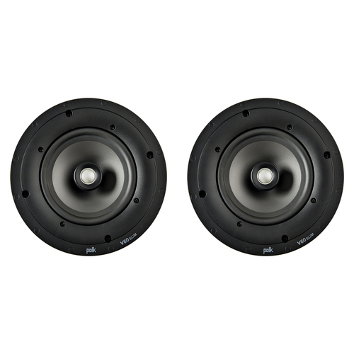 2PK Polk Home Audio AW4060-A V60 Slim In Ceiling Speaker Black