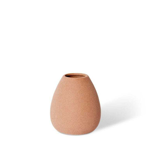 E Style Finley Tub 21cm Ceramic Flower/Plant Vase Decor - Terracotta