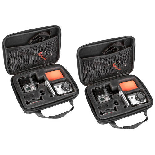 2PK Vivitar Hard Shell Action Camera Case