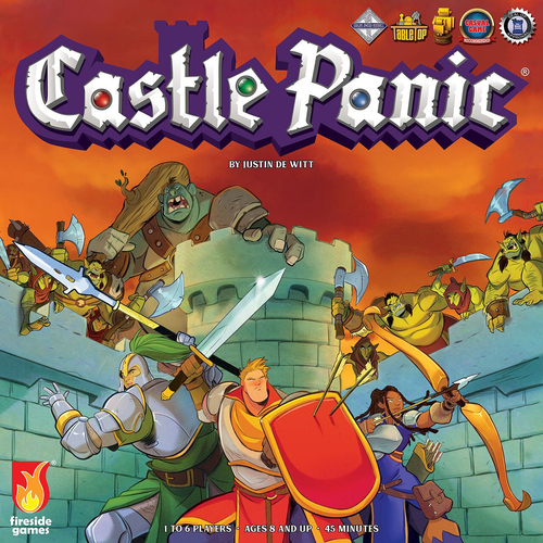 Fireside Games Castle Panic Kids/Children Board Game 2nd Edition 8y+