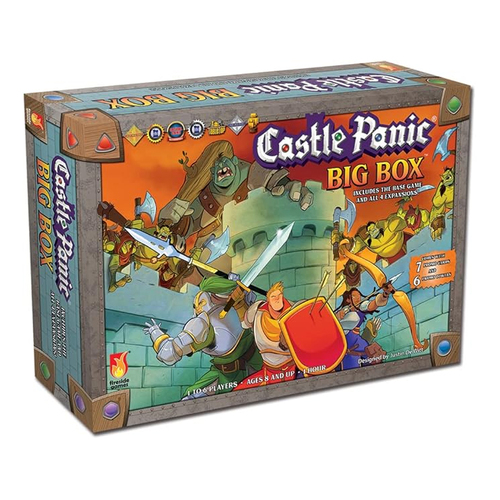 Fireside Games Castle Panic Big Box 2nd Edition Tabletop Board Game 8y+