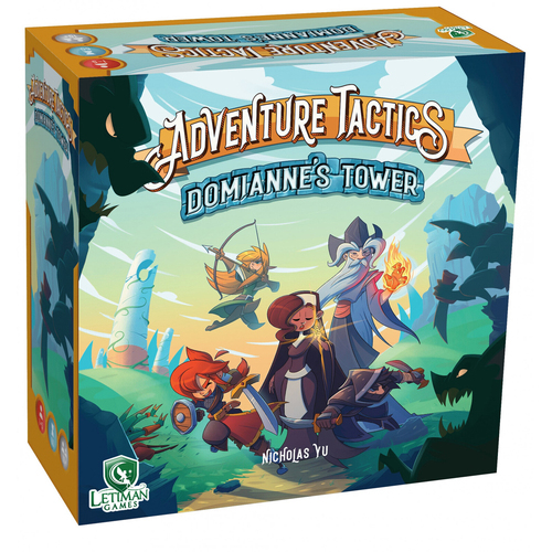 Letiman Games Adventure Tactics Domiannes Tower 2nd Edition Board Game 10y+