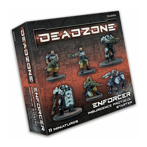 Mantic Games Deadzone Enforcer Insurgence Protocol Starter Miniature Toy