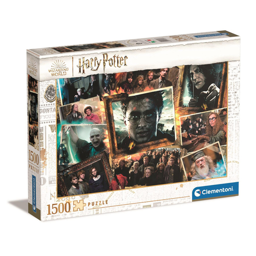 1500pc Clementoni Harry Potter Jigsaw Puzzle 58x84cm