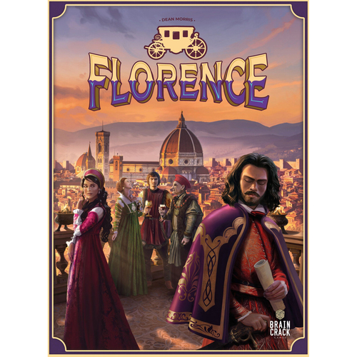 Braincrack Games Florence Strategy Board Game 15y+