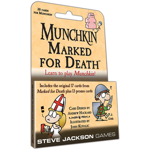 Steve Jackson Games Munchkin Marked For Death Tabletop Party Board Game