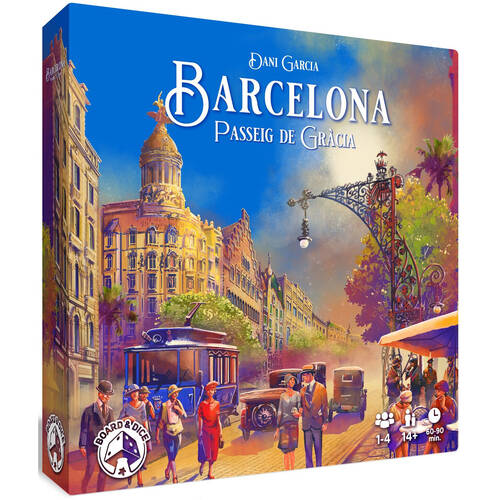 Board & Dice Barcelona Passeig De Gracia Exp Board Game Kids 14y+