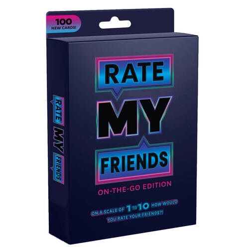 Dyce Games Rate My Friends Tuckbox Card Game Party Play Night 17y+