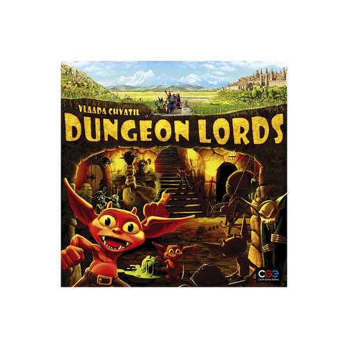 Czech Games Dungeon Lords Kids Tabletop Strategy Board Game 12y+