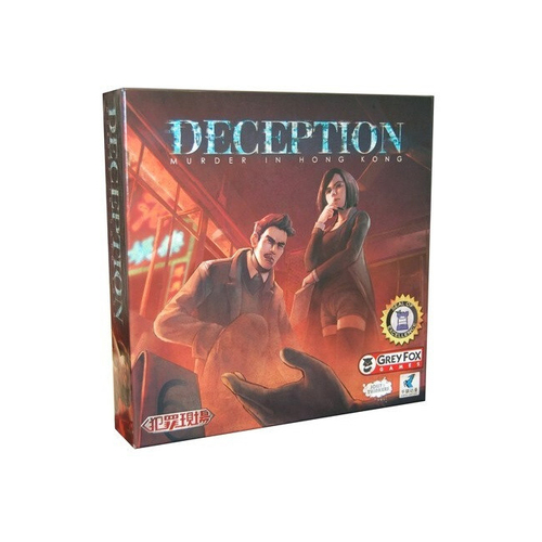 Grey Fox Games Deception Murder In Hong Kong Tabletop Party Board Game 14y+