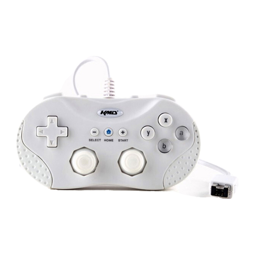 WiiU TTX Classic Video Game Console Controller White w/ 6ft Cable