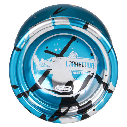 Duncan Expert Barracuda Aluminium Yo-Yo - Blue w/ Splash 6y+