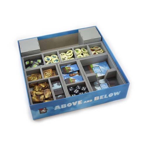 Folded Space Game Box Inserts Organiser For Above & Below RPG