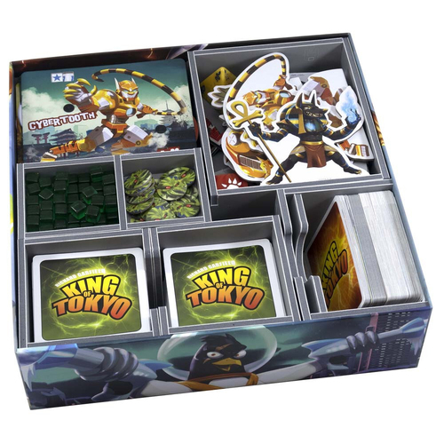 Folded Space Game Inserts Divider Tray - King of Tokyo and King of New York