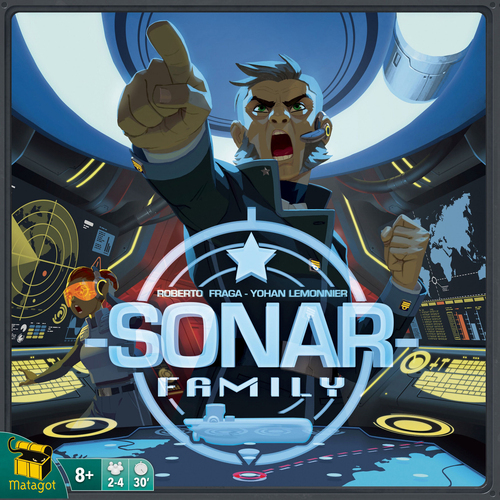 Matagot Captain Sonar Family Kids/Family Board Game 8y+