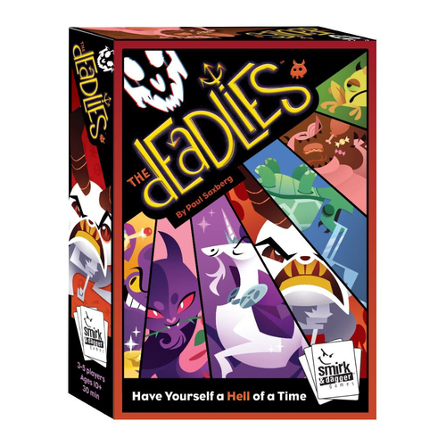 Smirk & Dagger The Deadlies Card Shedding Game 10y+