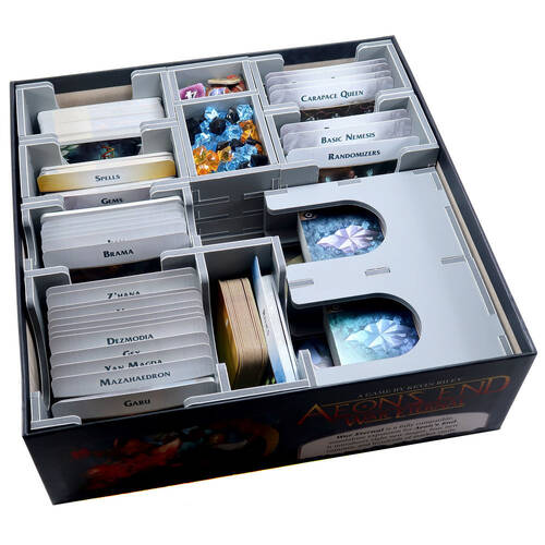 Folded Space Game Box Inserts Organiser For Aeons End RPG