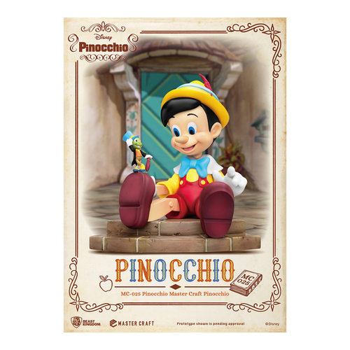 Beast Kingdom Master Craft Pinocchio and Jiminy Cricket Figurine Model