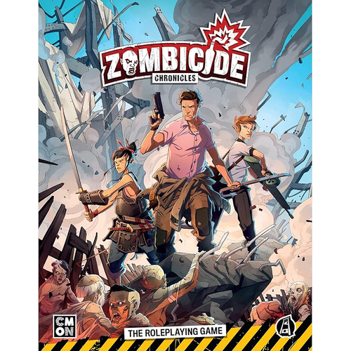 Cmon Zombicide Chronicle RPG Rulebook Strategy Game Book 14y+