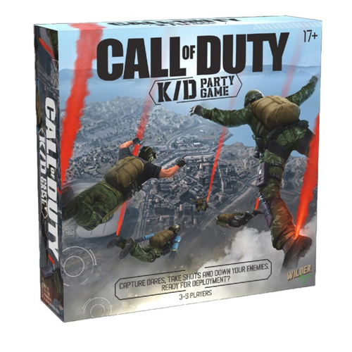 Wilder Games Call Of Duty K/D Party Board Game 3-5 Players Set 17y+