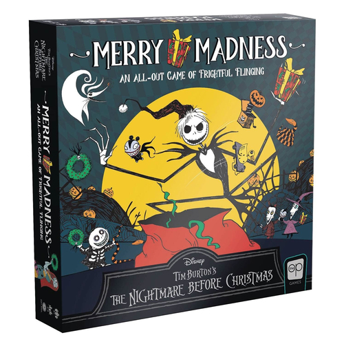 The Op Disney The Nightmare Before Christmas Merry Madness Board Game 6y+