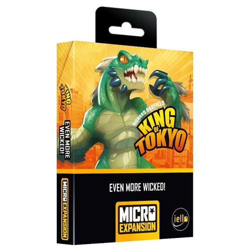 Iello King of Tokyo Even More Wicked Expansion Tabletop Party Board Game