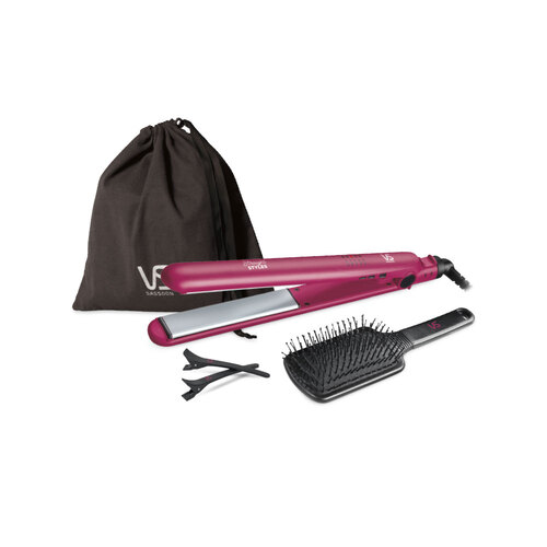 VS Sassoon Electric Shine Lustre Straight Styles Hot Tool