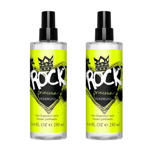 2PK Vera Wang Rock Princess Body Mist Spray For Women 250ml