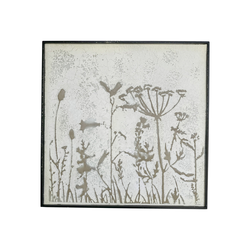 Darlin Wildflowers Rectangle Metal Wall Art V1 Home Decor 41x61cm