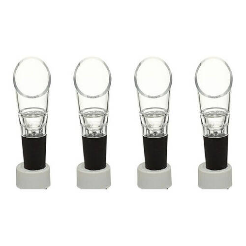 4PK Winex Wine Bottle Pourer Aerator Barware Accessory