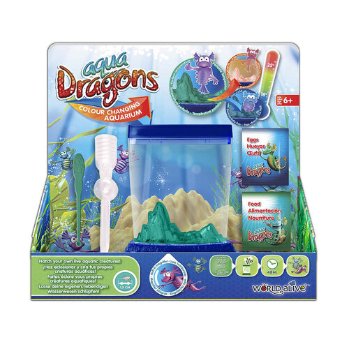 Aqua Dragons Colour Changing Box Kit Kids/Childrens Toy 6+