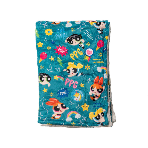 The Stubby Club Powerpuff Girls Themed Dog Blanket