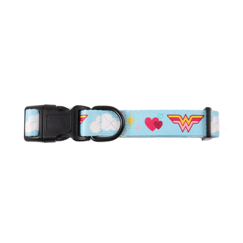 The Stubby Club Wonder Woman Themed Dog Collar Small