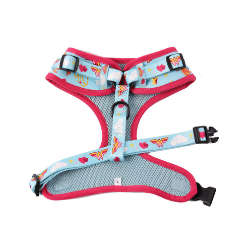 The Stubby Club Wonder Woman Themed Dog Harness Small