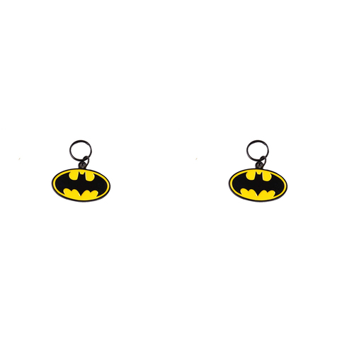 2PK The Stubby Club Batman Themed Dog Tag Novelty Pet Dressup