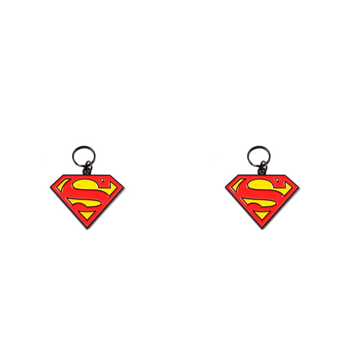 2PK The Stubby Club Superman Themed Dog Tag Novelty Pet Dressup