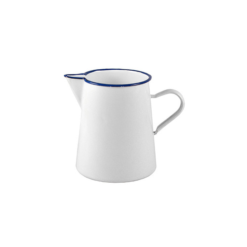 Urban Style Premium Enamel 1L Pitcher Jug Container - White