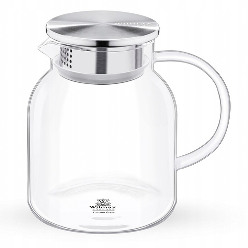 Wilmax England Thermo 1000ml Bell Shape Jug w/ Stainless Steel Lid