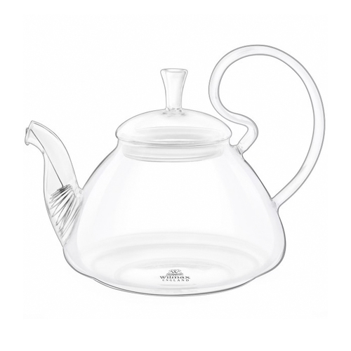 Wilmax England Thermo Glass 600ml Tea Pot w/ Handle - Clear