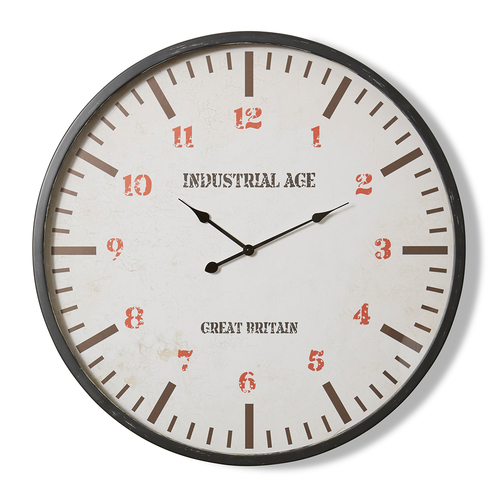 E Style Station Home Decorative Wall Clock - 90 x 7 x 90cm