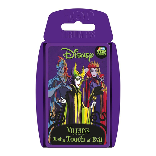 Top Trumps Disney Villains Playing Card Game/Collection 5+