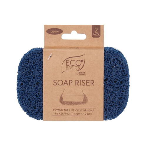 Eco Basics Soap Riser/Elevator Holder Storage - Denim