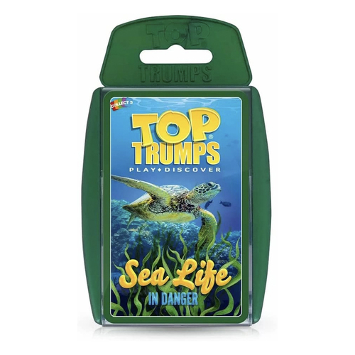 Top Trumps Sea Life in Danger Playing Card Game/Collection 5+