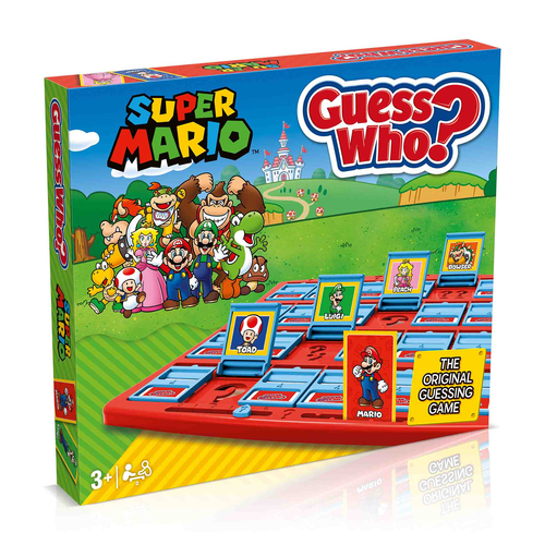 Guess Who Super Mario Edition Tabletop Game 3y+