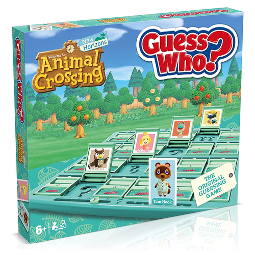 Guess Who? Animal Crossing Edition Kids Tabletop Game 3+ Assorted