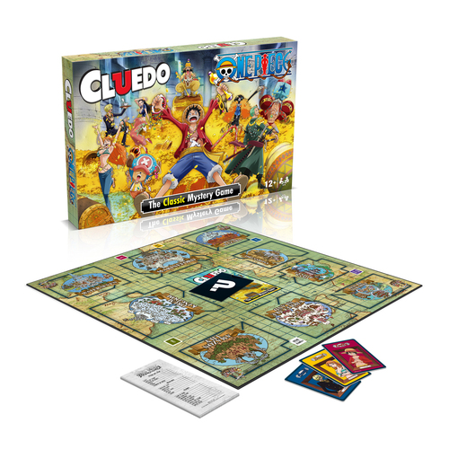 Cluedo One Piece Family Tabletop Themed Board Game 14+