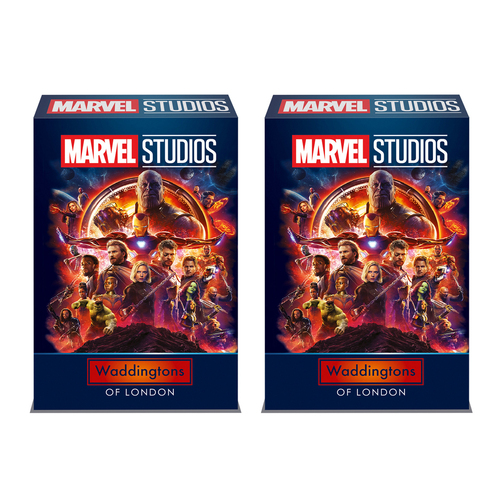 2PK Waddingtons No. 1 of London Playing Cards: Marvel Cinematic Universe 5+